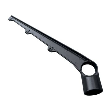 Bavolet hliníkový + PVC na kulatý sloupek průměr 48 mm, jednostranný, barva antracit