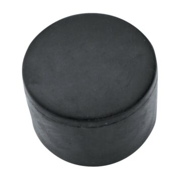 Čepička PVC průměr 38 mm - barva černá