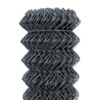 Čtyřhranné pletivo poplastované IDEAL Zn + PVC 50 (kompaktní role, bez napínacího drátu) - výška 125 cm, barva antracit (RAL 7016)