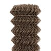 Čtyřhranné pletivo poplastované IDEAL Zn + PVC 50 (kompaktní role, bez napínacího drátu) - výška 180 cm, barva hnědá, 25 m