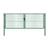 Dvoukřídlá brána PILOFOR® poplastovaná (Zn + PVC) - rozměr 4118 × 1245 mm