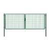 Dvoukřídlá brána PILOFOR® SUPER poplastovaná (Zn + PVC) - rozměr 4090 × 1180 mm