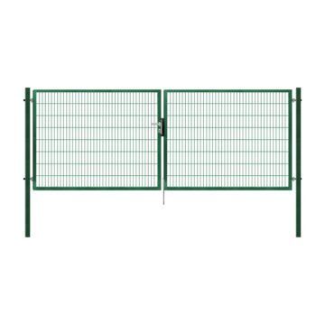 Dvoukřídlá brána PILOFOR® SUPER poplastovaná (Zn + PVC) - rozměr 4090 × 1580 mm