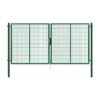 Dvoukřídlá brána PILOFOR® SUPER poplastovaná (Zn + PVC) - rozměr 4110 × 1780 mm