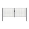Dvoukřídlá brána PILOFOR® SUPER pozinkovaná (Zn) - rozměr 4090 × 1580 mm