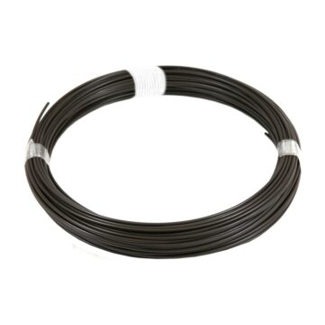 Napínací drát poplastovaný (Zn + PVC) 52m, 2,25/3,40, hnědý (bílý štítek)