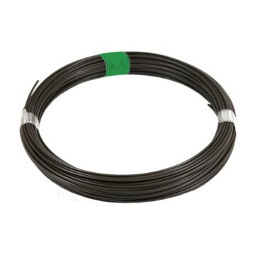 Napínací drát poplastovaný (Zn + PVC) 78m, 2,25/3,40, hnědý (zelený štítek)