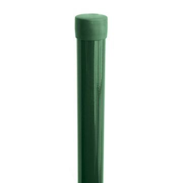 Plotový sloupek IDEAL® poplastovaný (Zn + PVC) 2000/48, bez příchytky