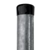 Plotový sloupek IDEAL® pozinkovaný (Zn) 2900/60/3,0mm, včetně černé čepičky