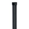 Plotový sloupek s montážní lištou PILCLIP® poplastovaný (Zn + PVC), 1700/48, barva antracit (RAL 7016)