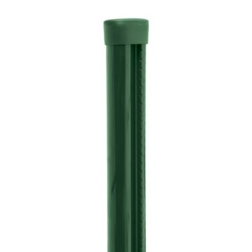 Plotový sloupek s montážní lištou PILCLIP® poplastovaný (Zn + PVC), 2700/60