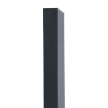 Sloupek PILODEL® pozinkovaný (Zn + PVC) 60 × 40 mm - délka 300 cm, barva antracit (RAL 7016)