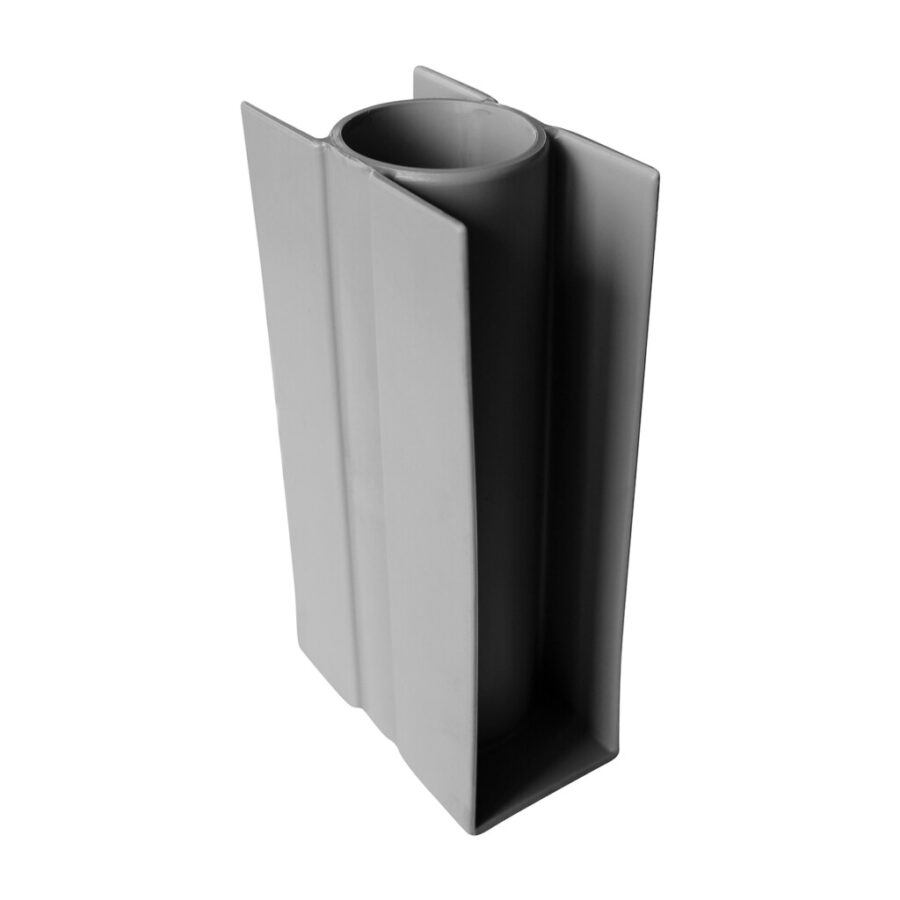 Stabilizační držák PVC (plastový) - průběžný, průměr 48 mm