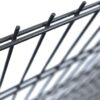Svařovaný panel PILOFOR® SUPER poplastovaný (Zn + PVC) 2500 × 2230 mm - výška 223 cm, barva antracit (RAL 7016)
