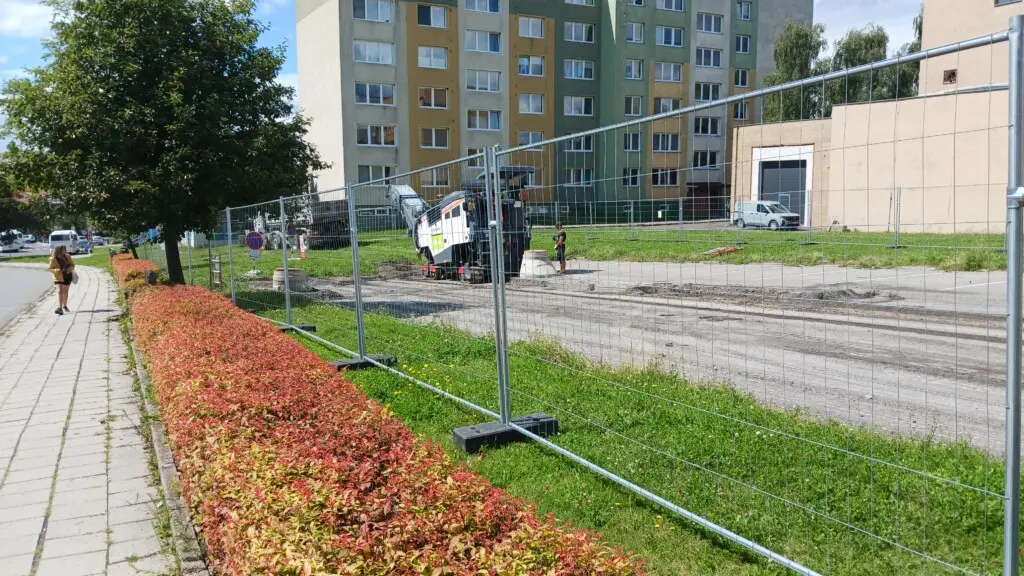 Pronájem mobilního oplocení