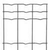 Zahradní síť PILONET® ANTRACIT poplastovaná (Zn + PVC) - výška 120 cm, role 25 m